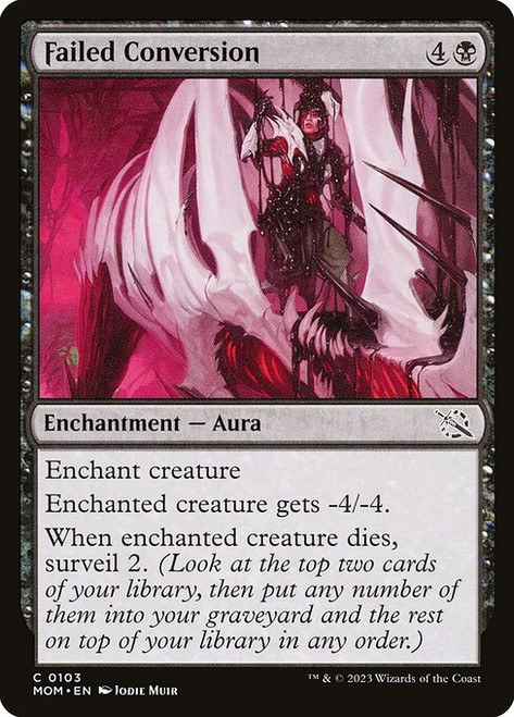 Failed Conversion (MOM) (Foil) (#103)