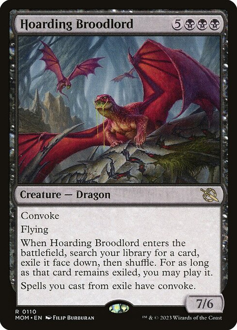Hoarding Broodlord (MOM) (Foil) (#110)