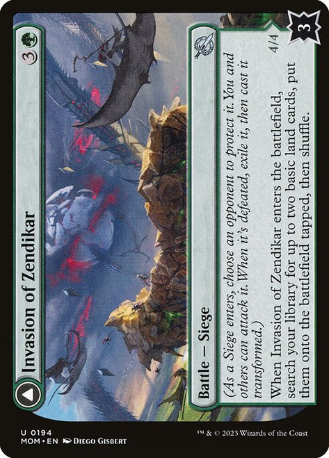 Invasion of Zendikar // Awakened Skyclave (MOM) (Foil) (#194)