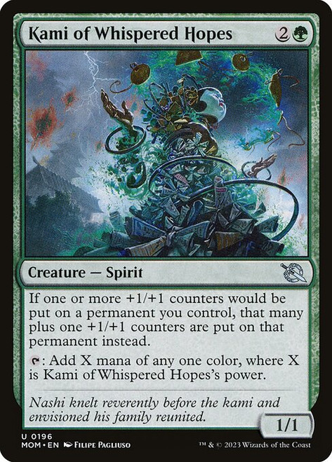 Kami of Whispered Hopes (MOM) (Foil) (#196)