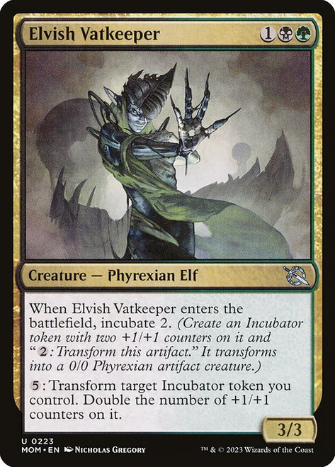 Elvish Vatkeeper (MOM) (Foil) (#223)