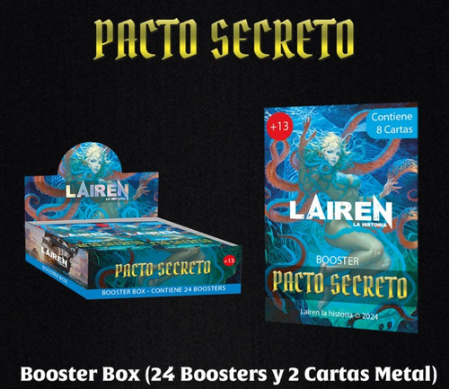 Lairen TCG - Pacto Secreto - Booster Box