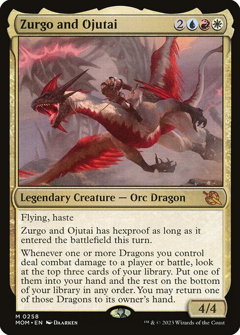 Zurgo and Ojutai (MOM) (Foil) (#258)