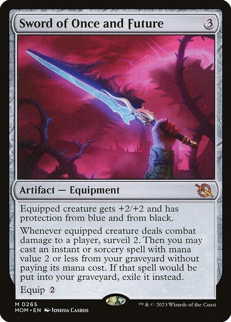 Sword of Once and Future (MOM) (Foil) (#265)