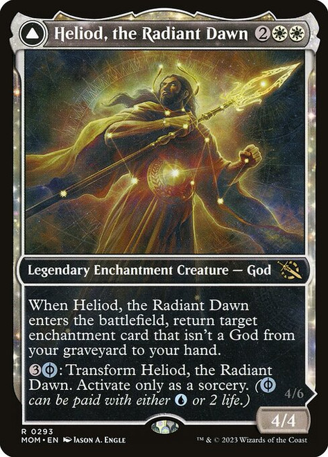Heliod, the Radiant Dawn // Heliod, the Warped Eclipse (MOM) (Full Art) (#293)