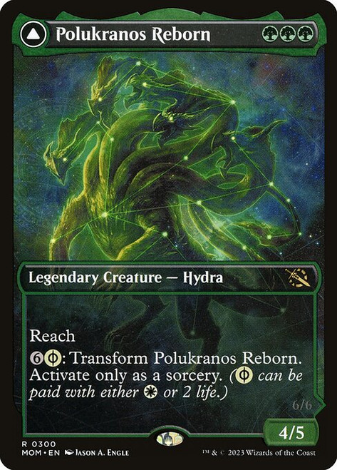 Polukranos Reborn // Polukranos, Engine of Ruin (MOM) (Foil) (Full Art) (#300)
