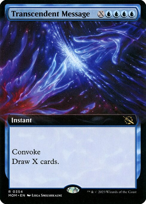 Transcendent Message (MOM) (Foil) (Extended Art) (#354)