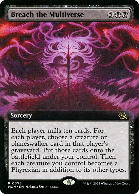 Breach the Multiverse (MOM) (Foil) (Extended Art) (#358)