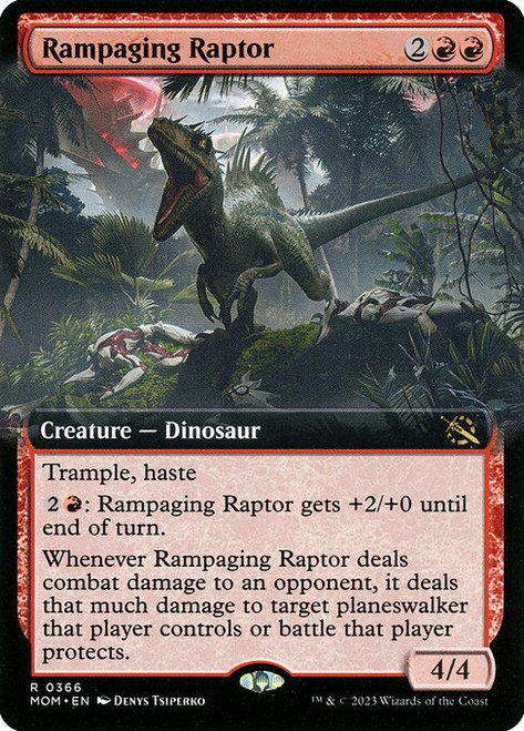Rampaging Raptor (MOM) (Extended Art) (#366)