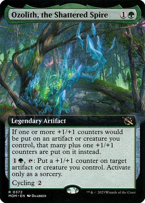 Ozolith, the Shattered Spire (MOM) (Extended Art) (#372)