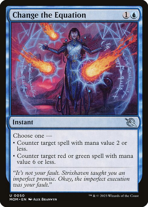 Change the Equation (MOM) (Foil) (#50)