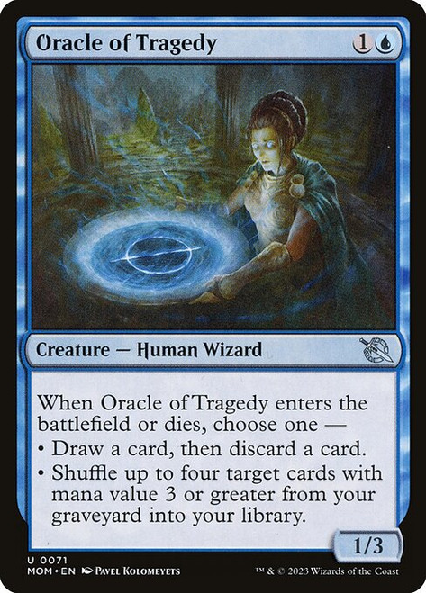 Oracle of Tragedy (MOM) (Foil) (#71)
