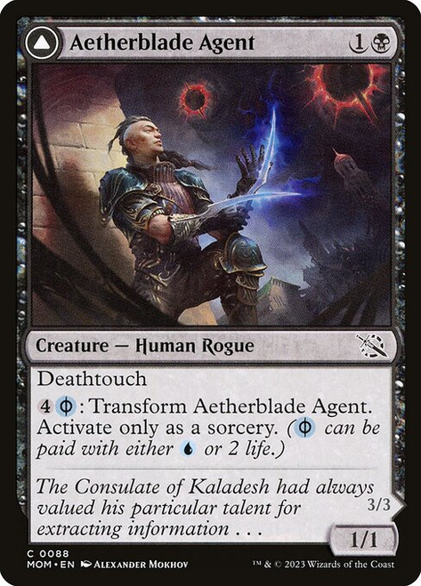 Aetherblade Agent // Gitaxian Mindstinger (MOM) (#88)