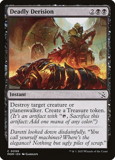 Deadly Derision (MOM) (Foil) (#99)