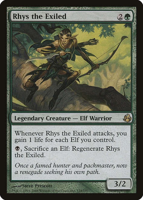 Rhys the Exiled (MOR) (Foil) (#135)