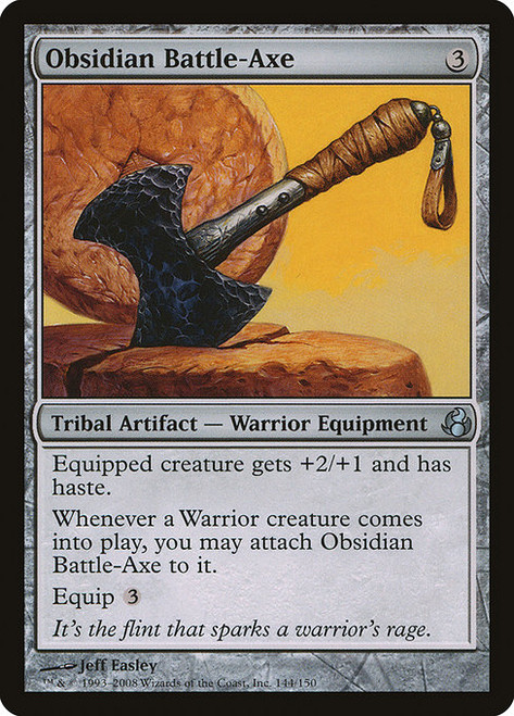 Obsidian Battle-Axe (MOR) (#144)