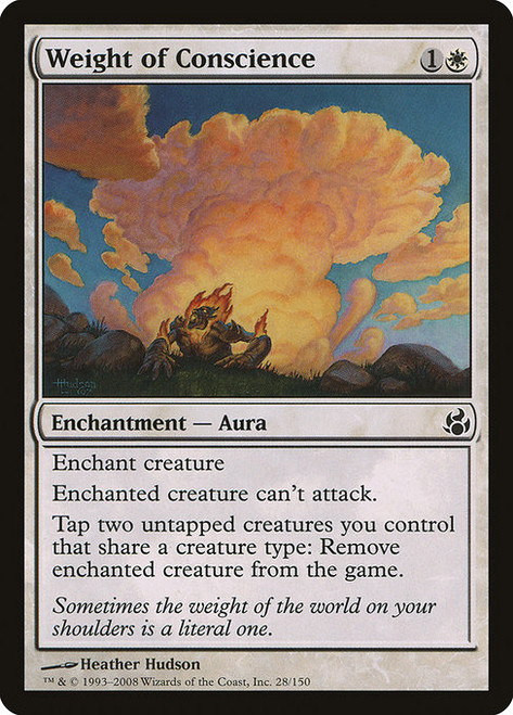 Weight of Conscience (MOR) (Foil) (#28)