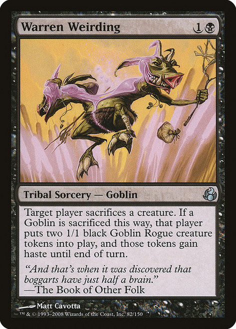 Warren Weirding (MOR) (Foil) (#82)