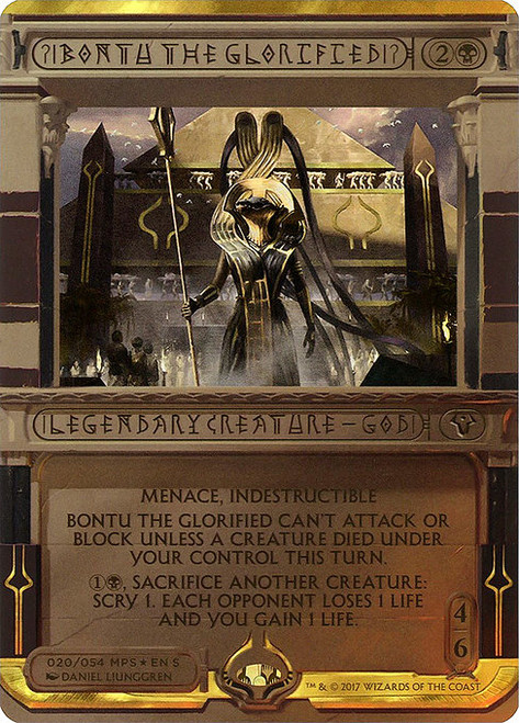 Bontu the Glorified (MP2) (Foil) (Borderless) (#20)