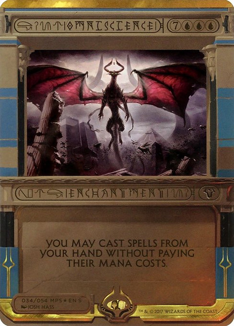 Omniscience (MP2) (Foil) (Borderless) (#34)