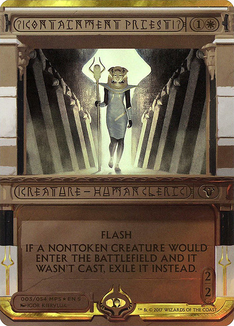 Containment Priest (MP2) (Foil) (Borderless) (#3)
