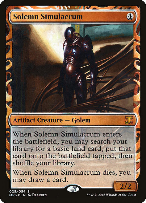 Solemn Simulacrum (MPS) (Foil) (#25)