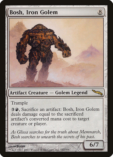 Bosh, Iron Golem (MRD) (#147)