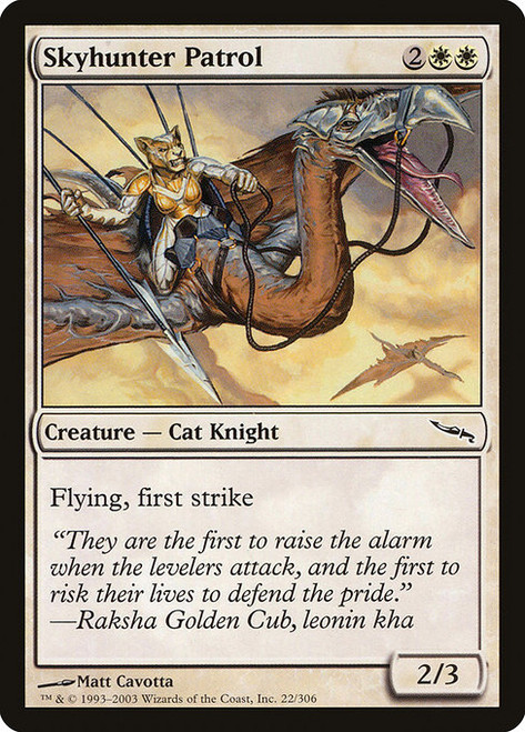 Skyhunter Patrol (MRD) (Foil) (#22)