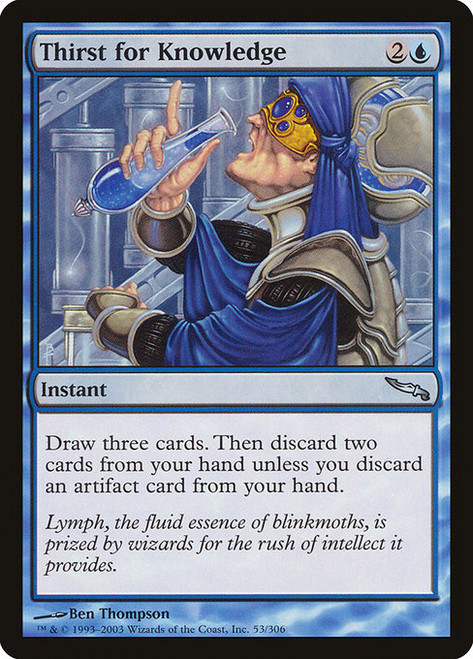 Thirst for Knowledge (MRD) (Foil) (#53)