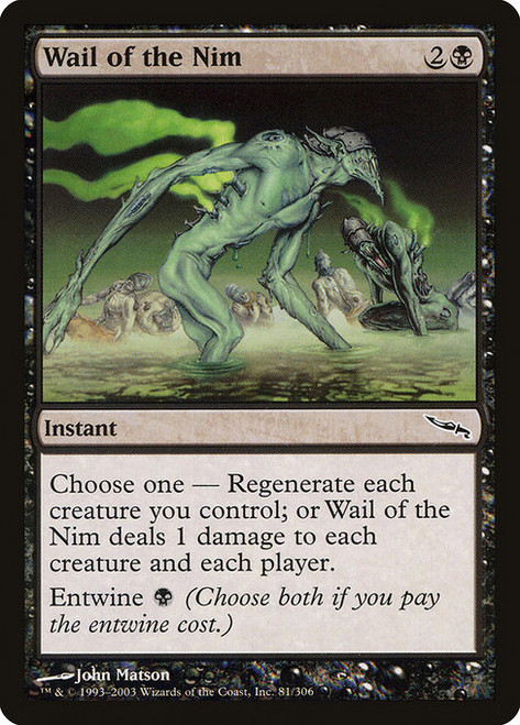 Wail of the Nim (MRD) (Foil) (#81)