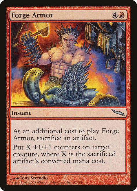 Forge Armor (MRD) (Foil) (#92)