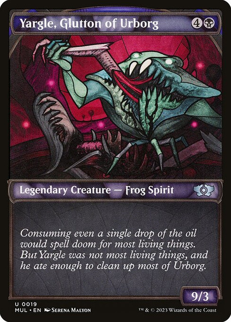 Yargle, Glutton of Urborg (MUL) (Foil) (Showcase) (#19)