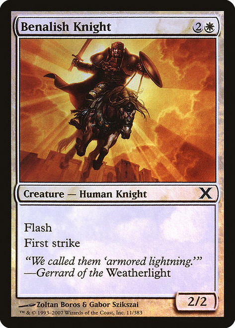 Benalish Knight (10E) (Foil) (#11★)