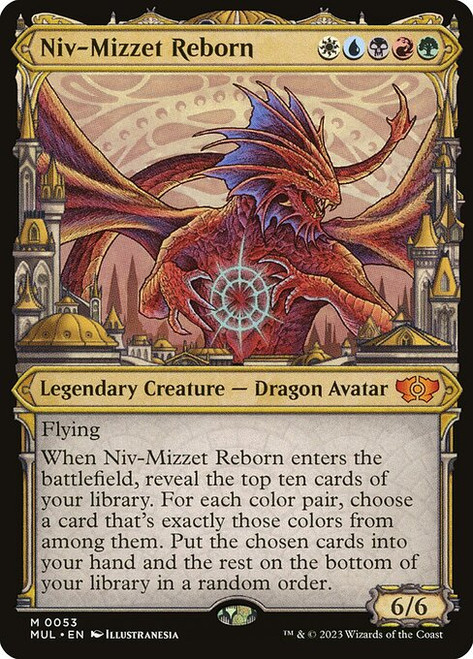 Niv-Mizzet Reborn (MUL) (Showcase) (#53)
