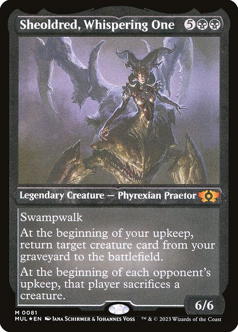 Sheoldred, Whispering One (MUL) (FoilEtched) (#81)