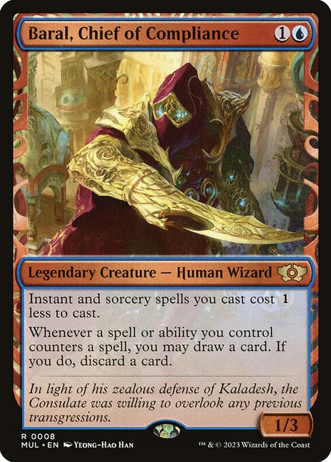 Baral, Chief of Compliance (MUL) (Foil) (Full Art) (#8)