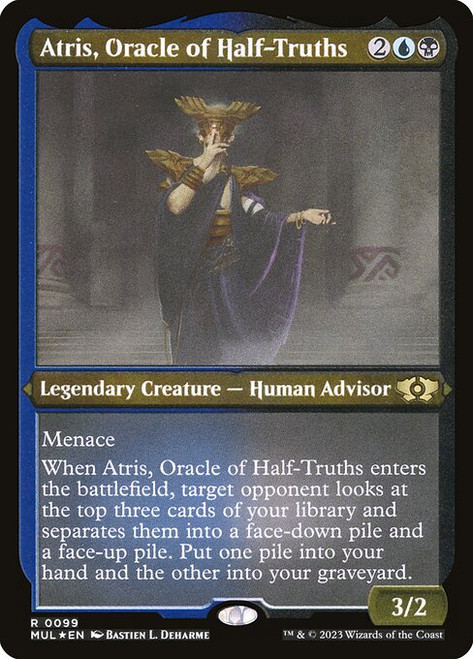Atris, Oracle of Half-Truths (MUL) (FoilEtched) (#99)