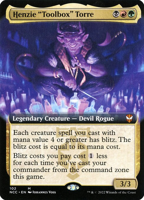 Henzie "Toolbox" Torre (NCC) (Extended Art) (#102)