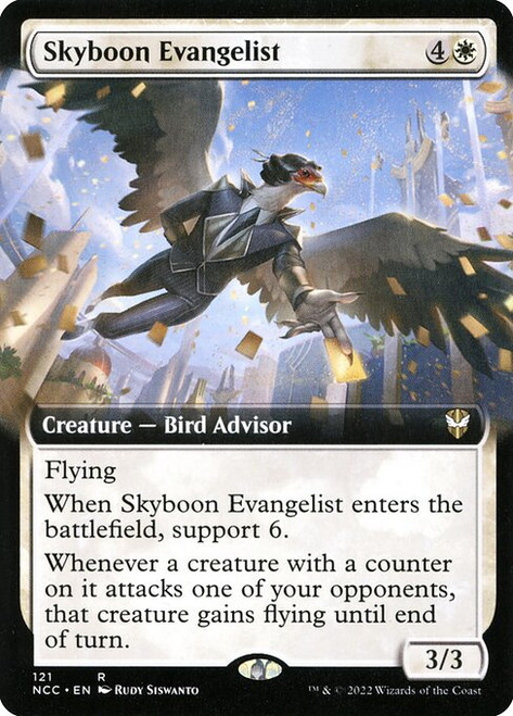 Skyboon Evangelist (NCC) (Extended Art) (#121)