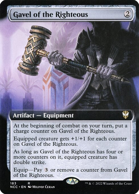 Gavel of the Righteous (NCC) (Extended Art) (#183)