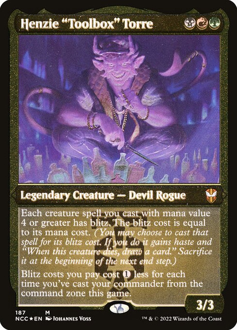 Henzie "Toolbox" Torre (NCC) (FoilEtched) (#187)