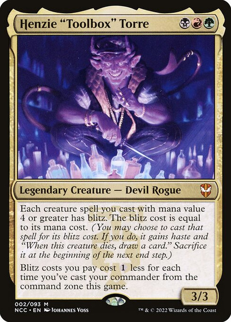 Henzie "Toolbox" Torre (NCC) (Foil) (#2)