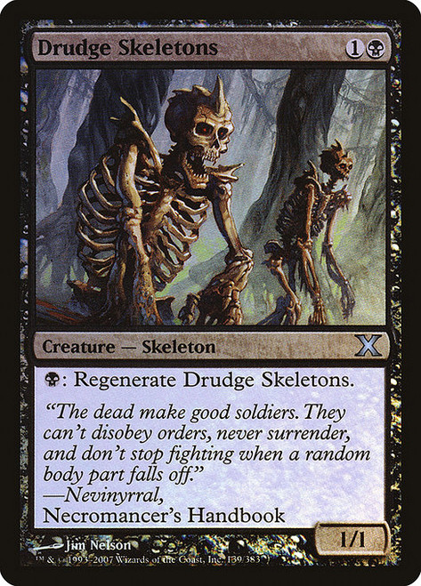 Drudge Skeletons (10E) (Foil) (#139★)