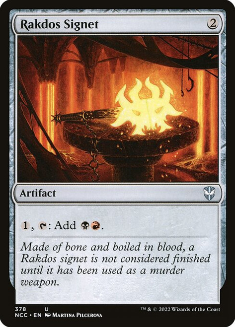 Rakdos Signet (NCC) (#378)