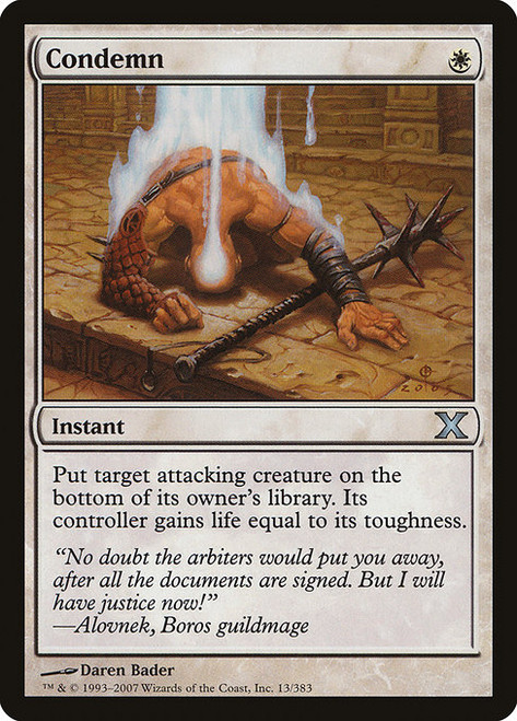 Condemn (10E) (Foil) (#13)