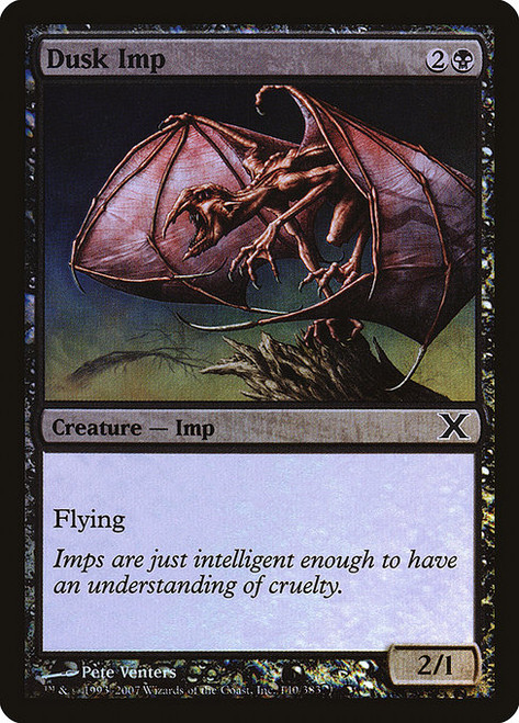Dusk Imp (10E) (Foil) (#140★)