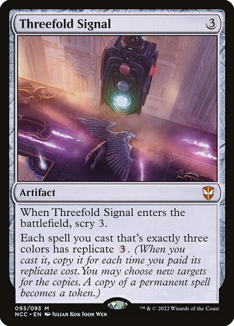 Threefold Signal (NCC) (Foil) (#93)