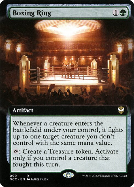Boxing Ring (NCC) (Foil) (Extended Art) (#99)