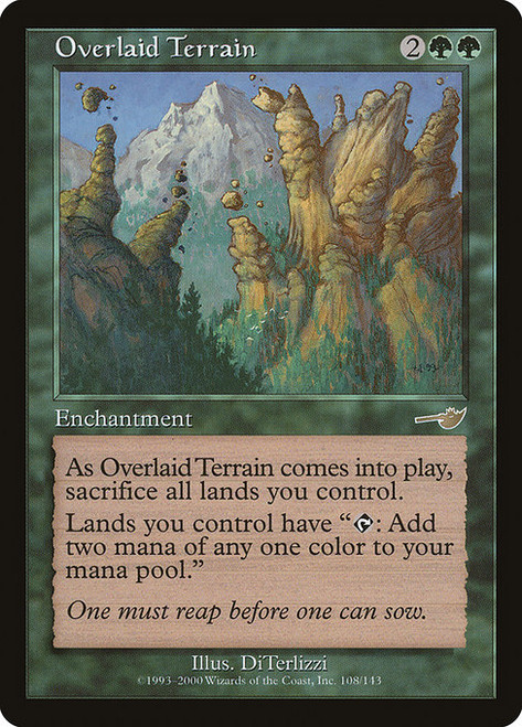 Overlaid Terrain (NEM) (Foil) (#108)