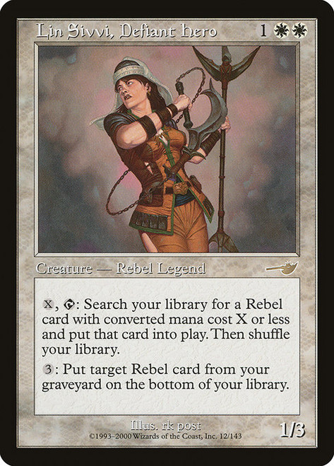 Lin Sivvi, Defiant Hero (NEM) (Foil) (#12)